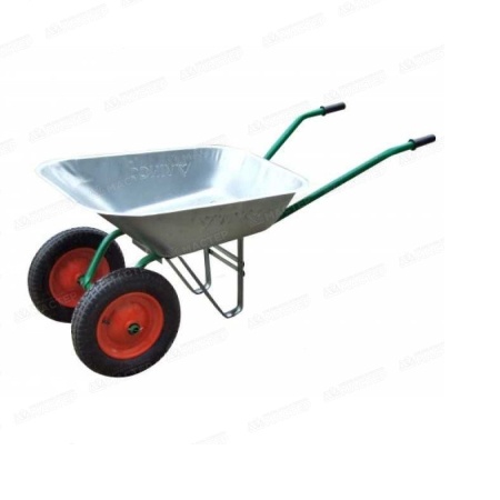 Тачка строительн. 2-х колёс. надувн. колесо г/п-178кг, объем-78л