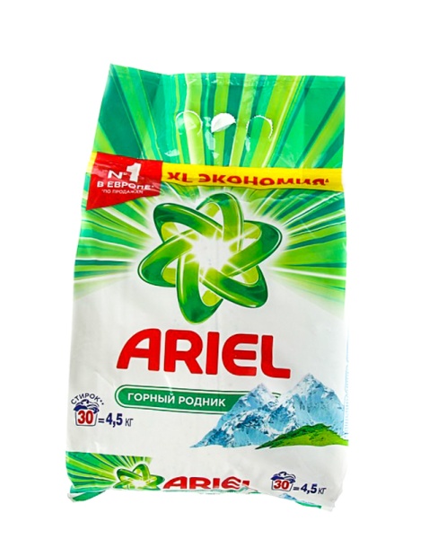 Стир.порошок Ариэль-автомат 4,5кг ГОРНЫЙ РОДНИК