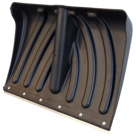 Лопата  пластм. д/снега 460*400 с планкой | без черенка | Д-32 | №2