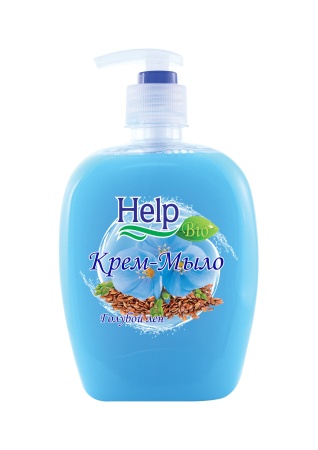 Мыло-крем жидкое ХЕЛП 500мл с дозатором