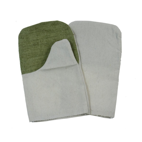 Рукавицы ХБ с брезентовым наладонником